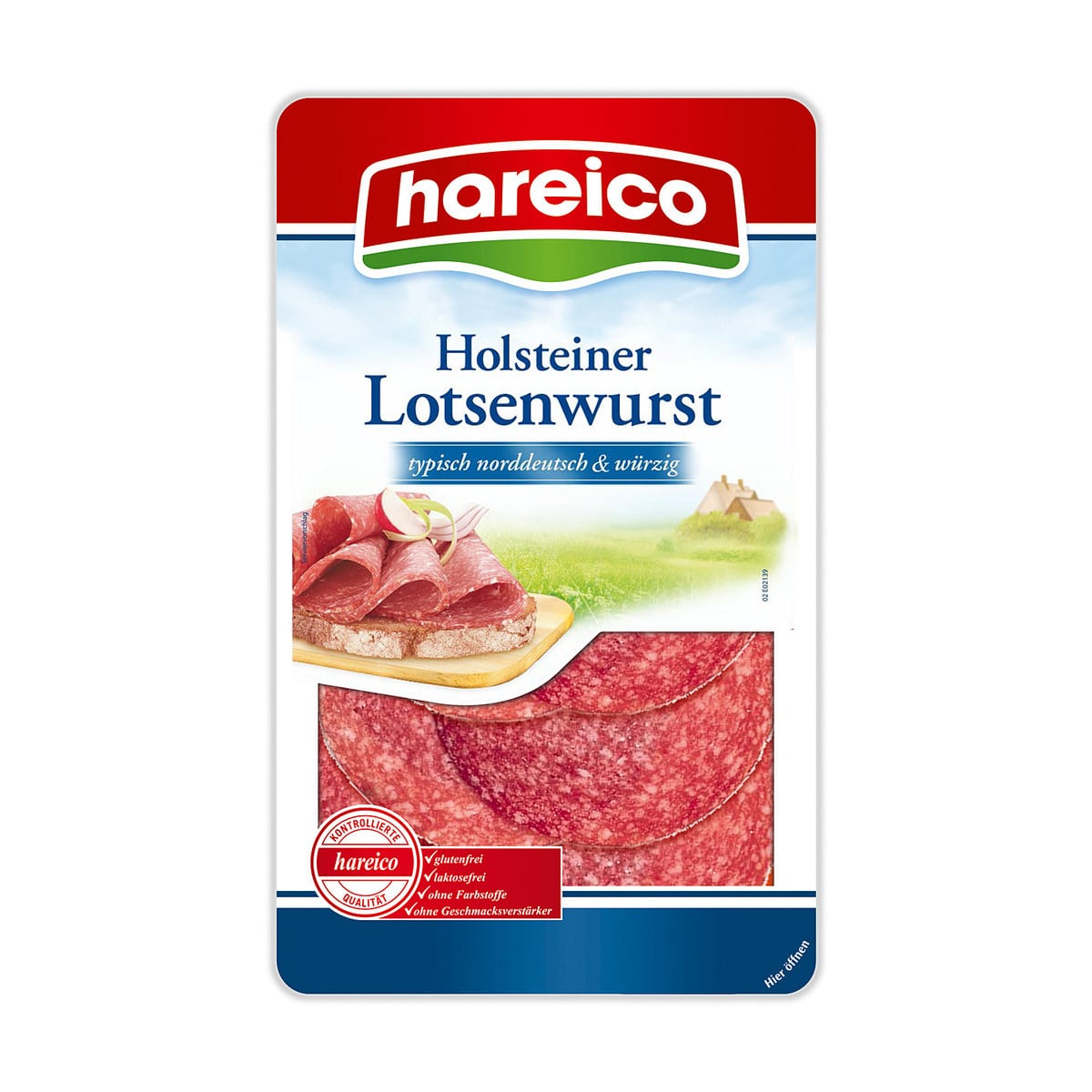 Hareico Holsteiner Lotsenwurst 80g