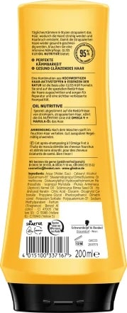 Gliss Kur Spülung Oil Nutritive 200ml