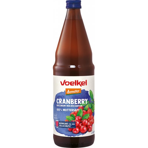 Muttersaft Cranberry pur Bio