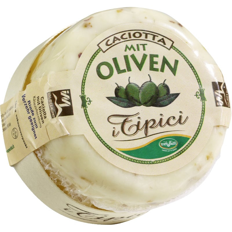 Trevalli Caciotta Olive 48% 180g
