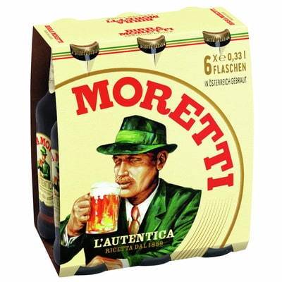 Birra Moretti 4 x 6 x 0,33L
