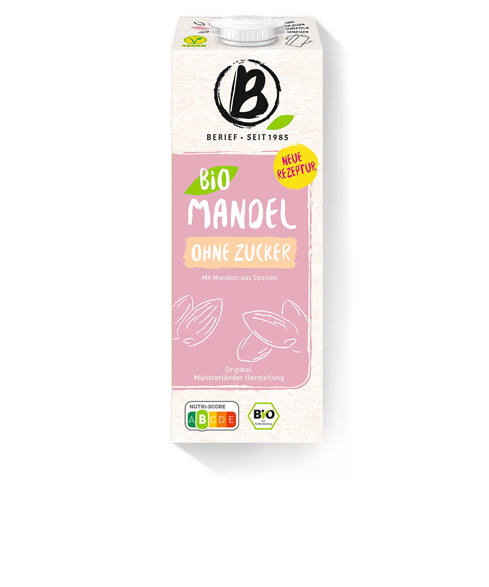 Berief Bio Mandel Drink ohne Zucker 1l
