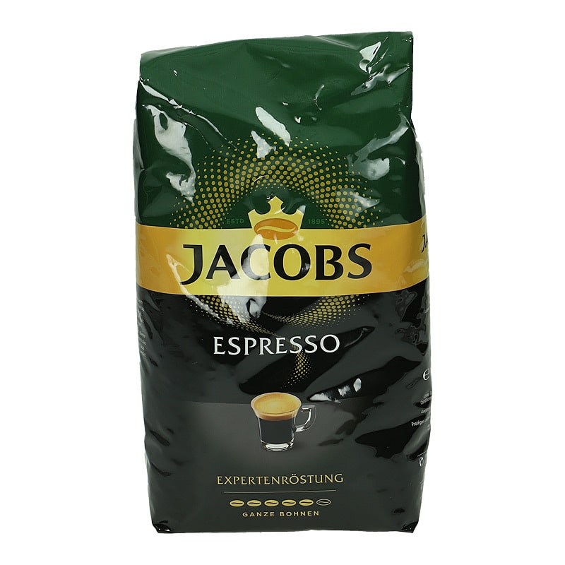 Jacobs Röstkaffee Espresso, ganze Bohnen 1000 g 